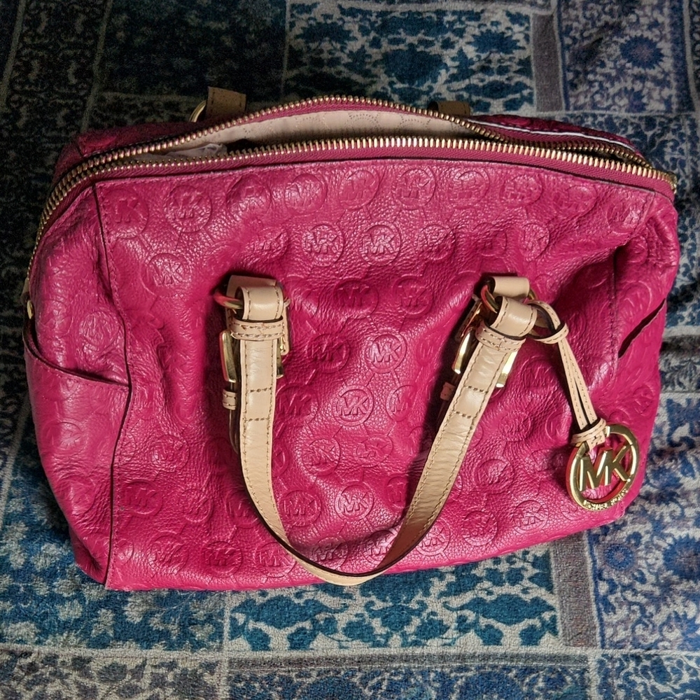 Michael Kors Pink Satchel Bag